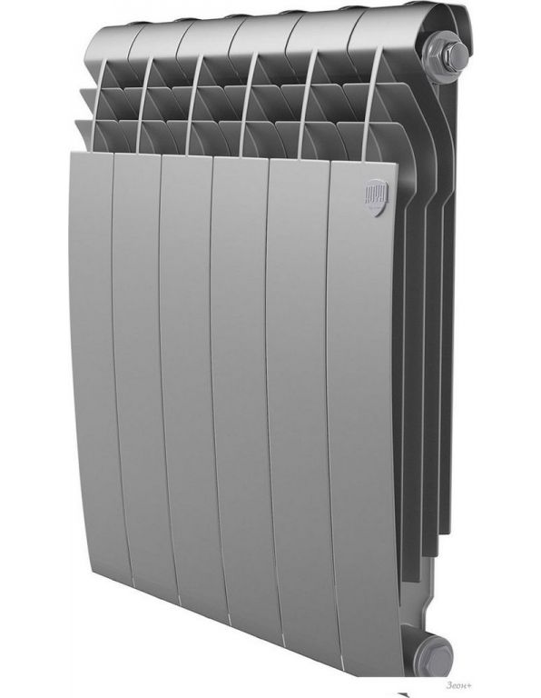 Биметаллический радиатор Royal Thermo Biliner B 500 Серебристый - 6 секций