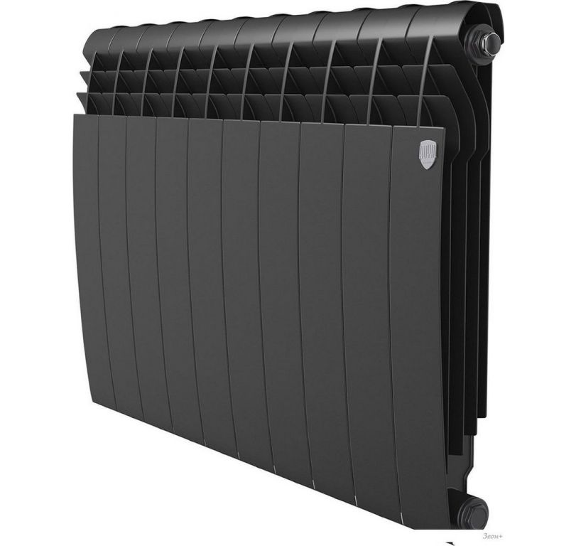 Биметаллический радиатор Royal Thermo Biliner B 500 Черный - 10 секций