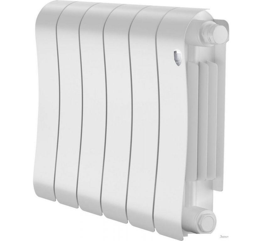Биметаллический радиатор Royal Thermo Infinity 300 Bianco Traffico VR80 - 6 секций