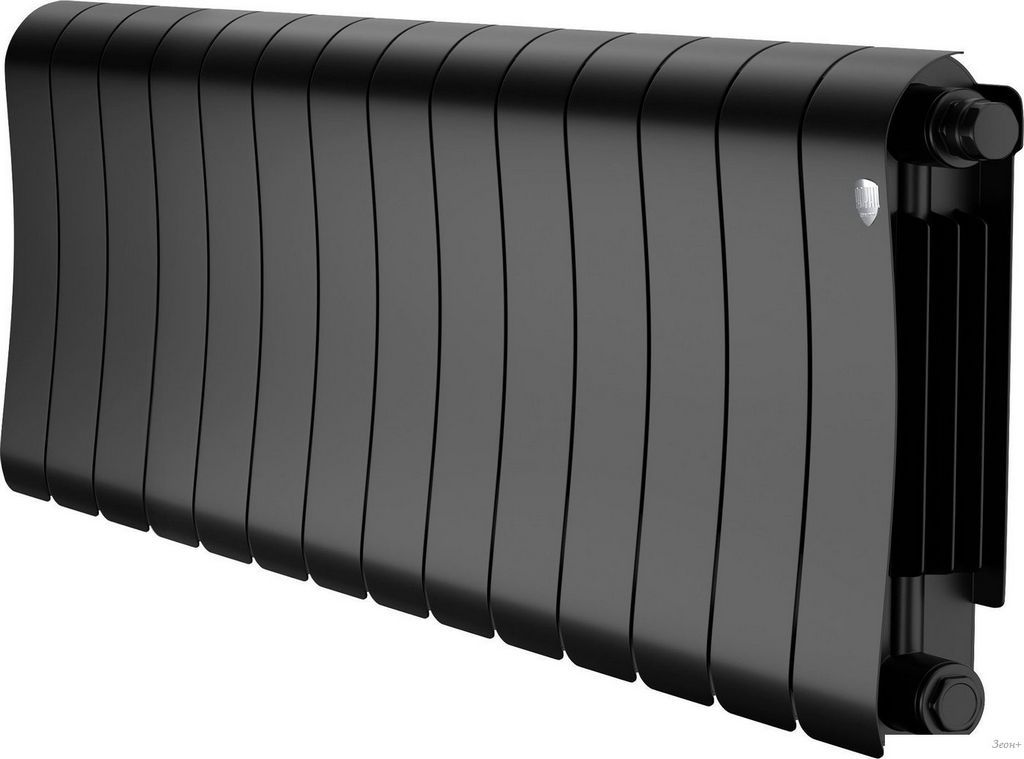 Биметаллический радиатор Royal Thermo Infinity 300 Noir Sable VR80 - 14 секций