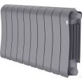 Биметаллический радиатор Royal Thermo Infinity 300 Silver Satin VR80 - 10 секций