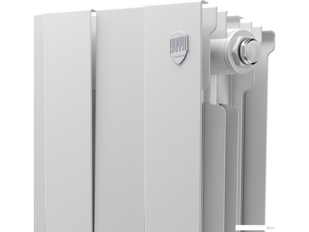 Биметаллический радиатор Royal Thermo PianoForte 200 Белый - 18 секций