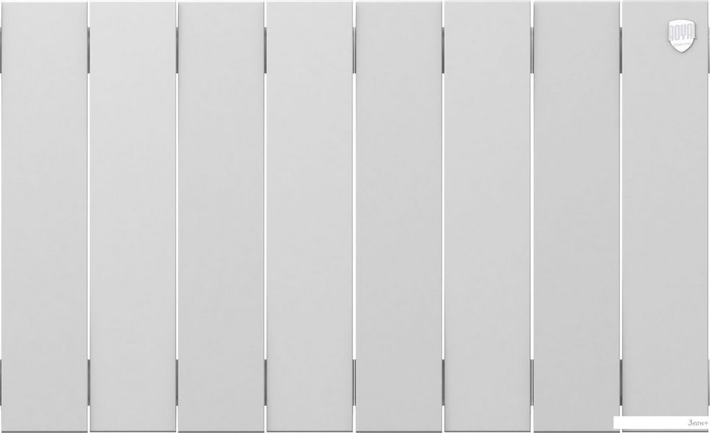 Биметаллический радиатор Royal Thermo PianoForte 300 Белый - 8 секций