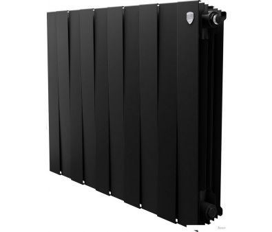 Биметаллический радиатор Royal Thermo PianoForte 500 Черный - 10 секций