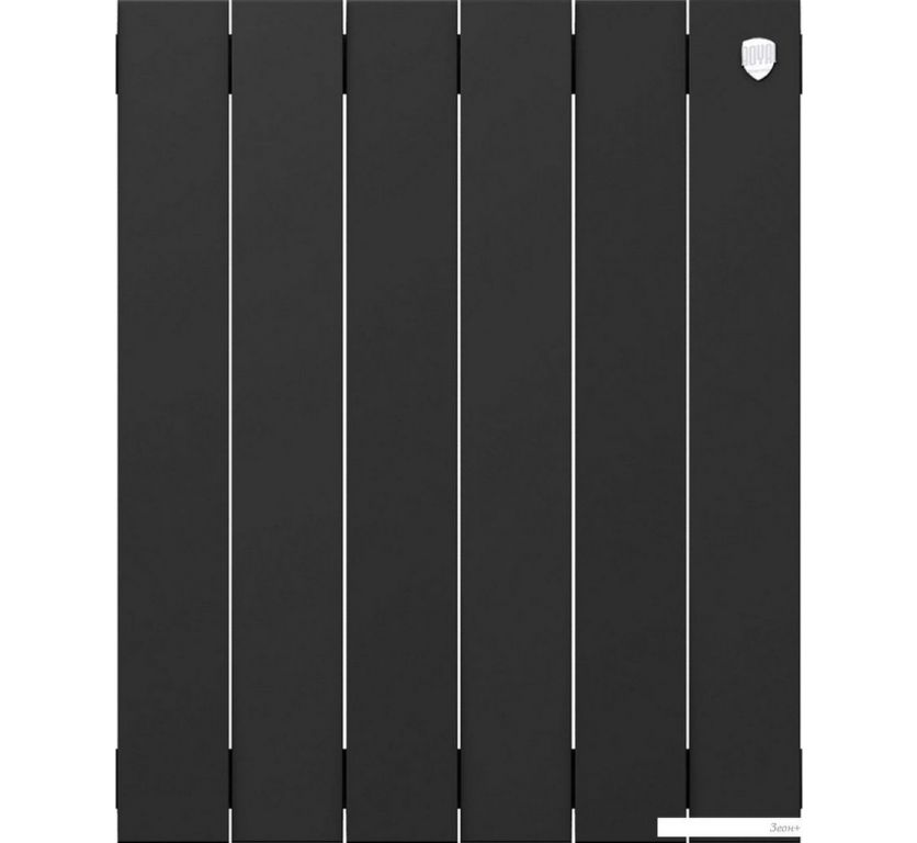Биметаллический радиатор Royal Thermo PianoForte 500 Черный - 6 секций