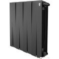 Биметаллический радиатор Royal Thermo PianoForte 500 Черный VR80 - 8 секций