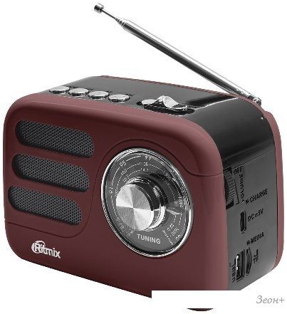 Радиоприемник Ritmix RPR-033 (шоколадный)