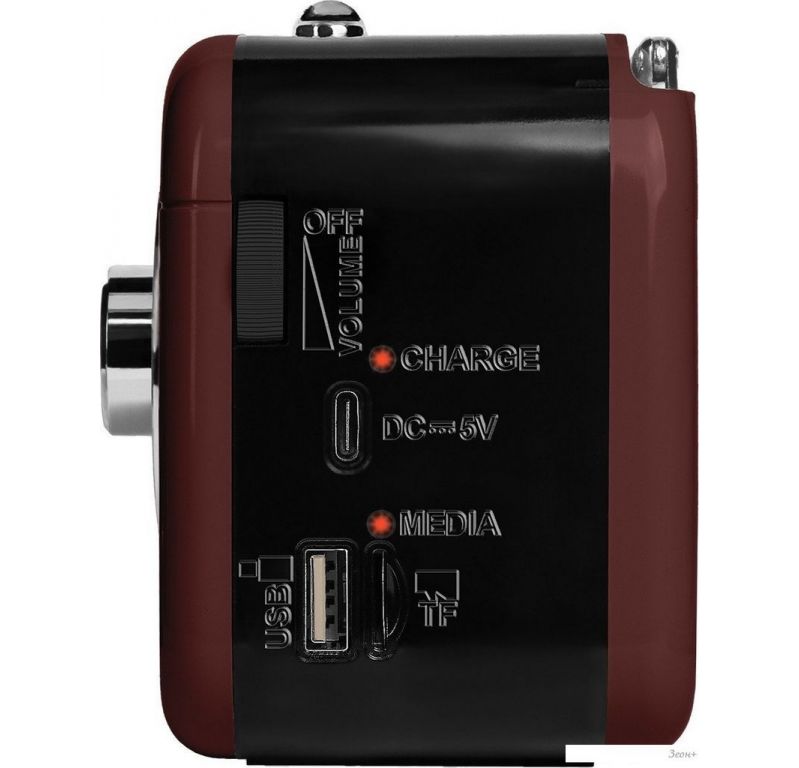 Радиоприемник Ritmix RPR-033 (шоколадный)
