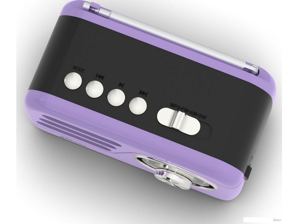 Радиоприемник Ritmix RPR-033 (лавандовый)