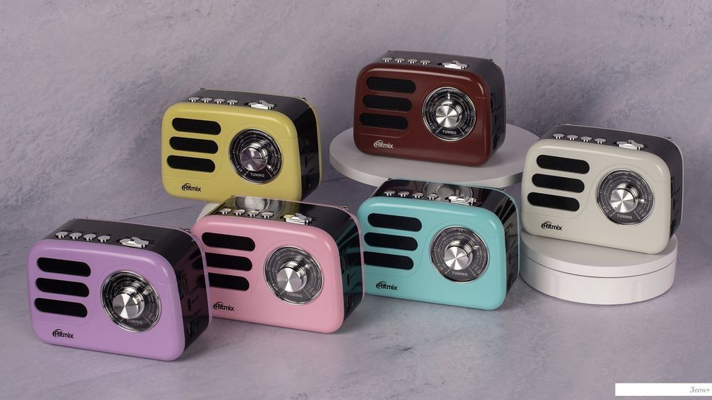 Радиоприемник Ritmix RPR-033 (розовый)