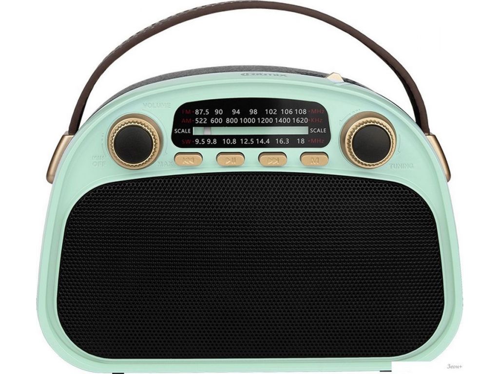 Радиоприемник Ritmix RPR-040 (мятный)