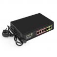 Коммутатор неуправляемый ExeGate EDGS-1006D.4PoE-65W EX299022RUS