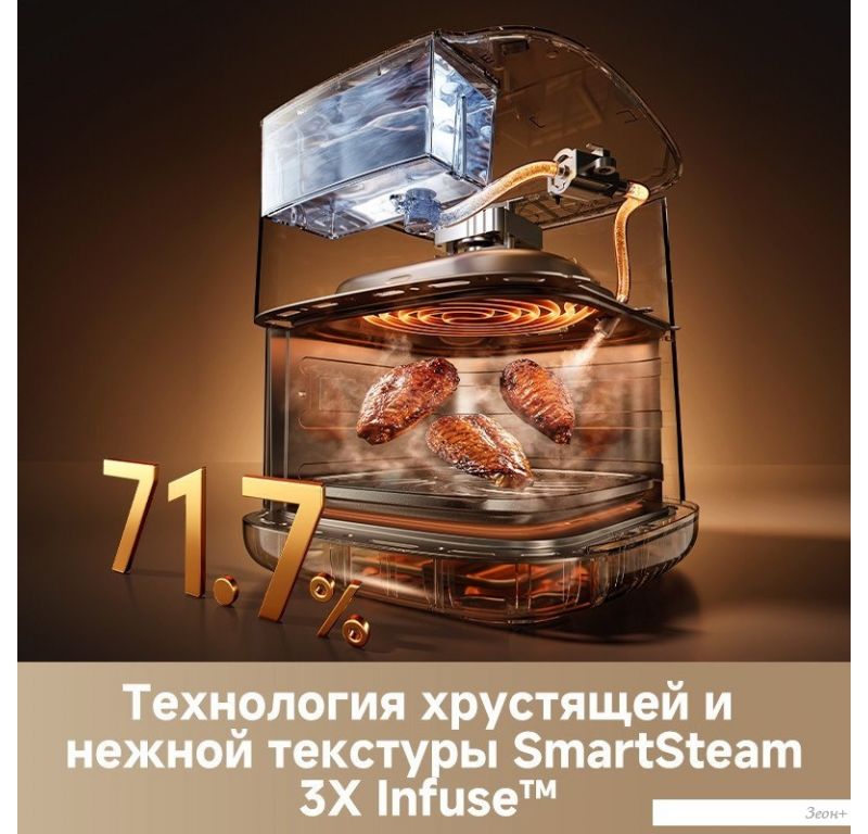 Аэрогриль (аэрофритюрница) Dreame Air Fryer AF30 Black