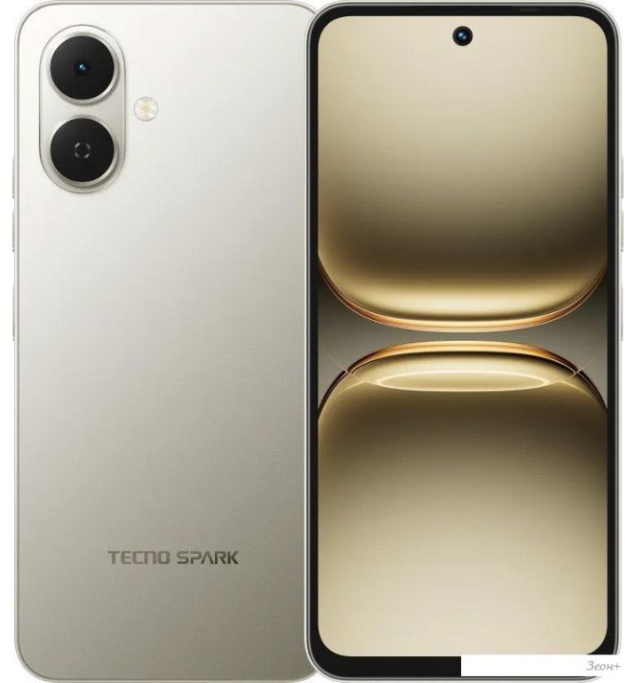 Телефон Tecno Spark Go 2 4GB/128GB (серый титановый)