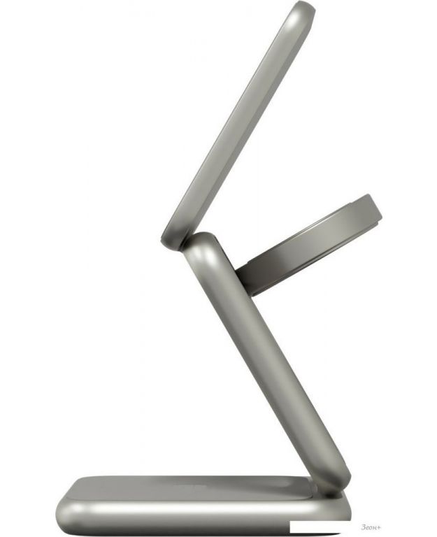 Беспроводное зарядное Magssory Fold Pro 3 в 1 WCH063 (титановый)