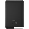 Внешний аккумулятор Baseus Magnetic Mini Air Wireless Fast Charge Power Bank 20W 6000mAh (черный)