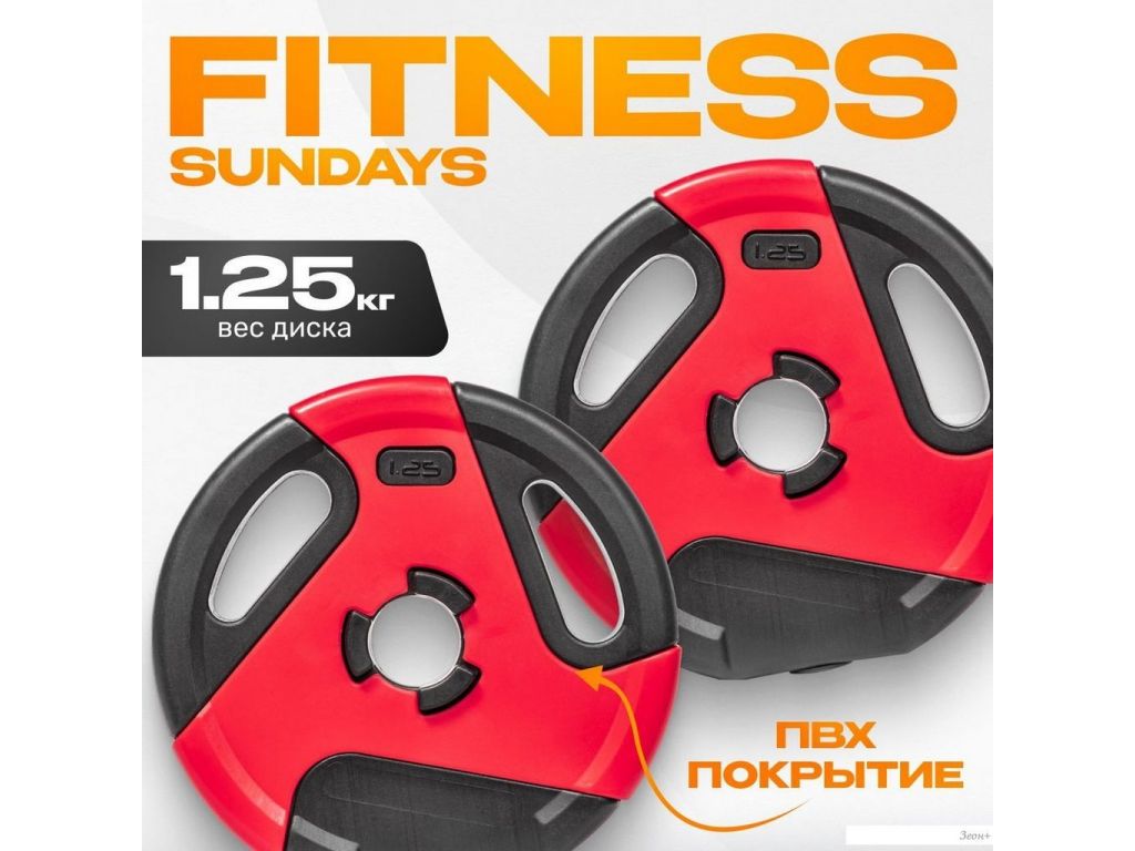 Набор дисков Sundays IR91041 2x1.25 кг