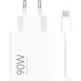 Сетевое зарядное Xiaomi 90W Charging Combo MDY-15-EK (международная версия)