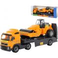 Полесье Volvo автомобиль-трейлер + дорожный каток 9630