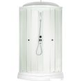 Душевая кабина Saniteco SNT-88 90х90 (белый/прозрачное стекло)