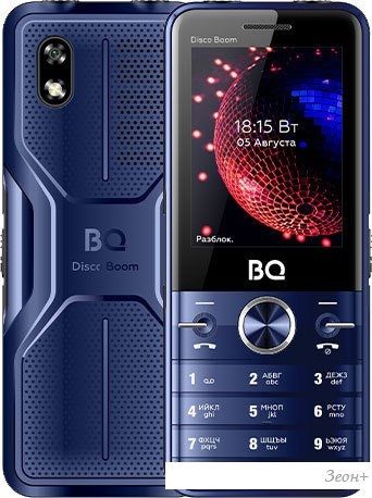 Кнопочный телефон BQ-Mobile BQ-2842 Disco Boom (синий)