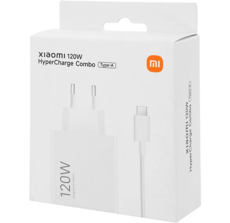 Сетевое зарядное Xiaomi 120W Charging Combo MDY-14-EE (международная версия)