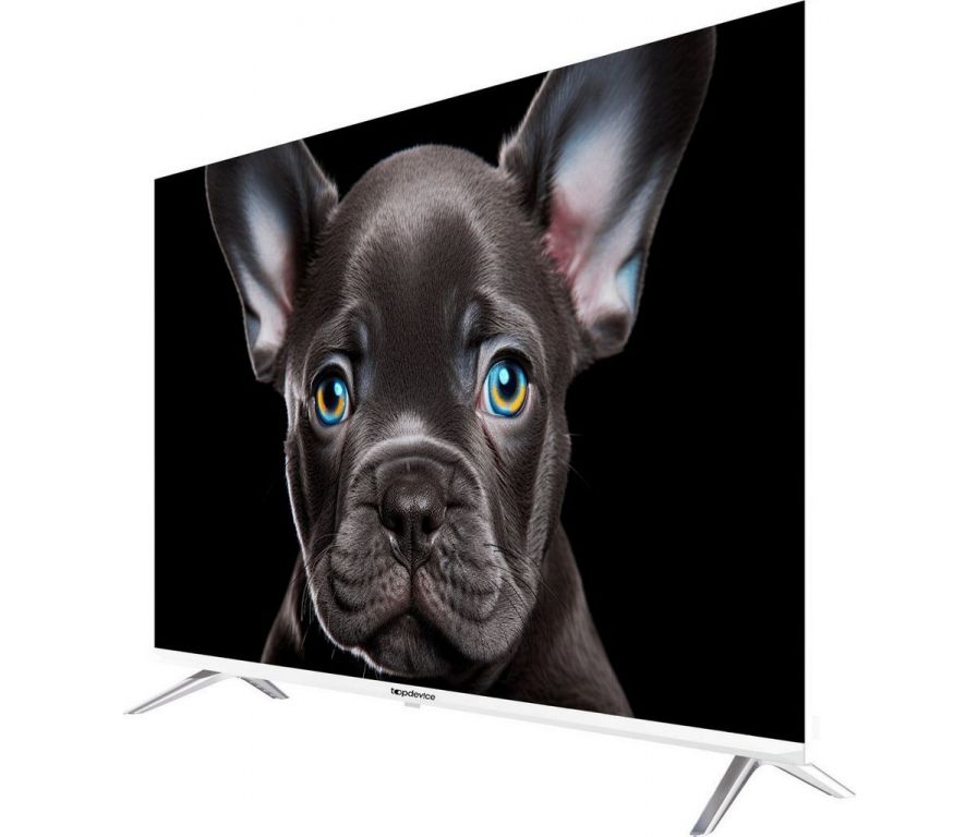 Телевизор Topdevice 43" 4K OS SALUTE TV (белый)