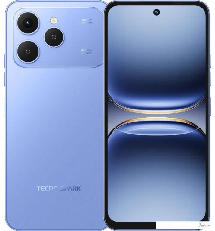 Телефон Tecno Spark 40 8GB/256GB (небесный синий)