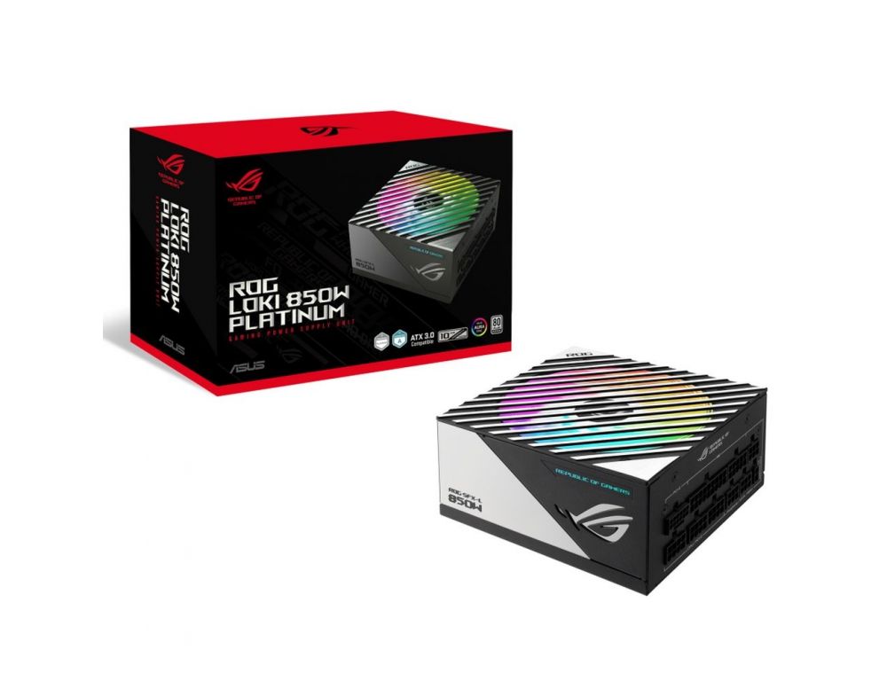 Блок питания ASUS ROG-LOKI-850P-SFX-LGAMING
