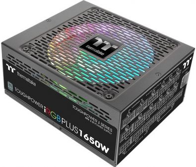   Thermaltake Toughpower iRGB Plus 1650W Titanium TT Premium Edition PS-TPI-1650F3FDTx-1
