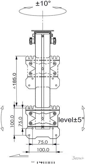 Кронштейн Onkron CR1S