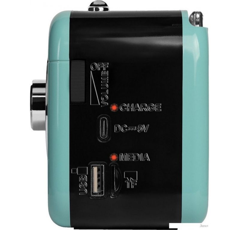 Радиоприемник Ritmix RPR-033 (лазурный)