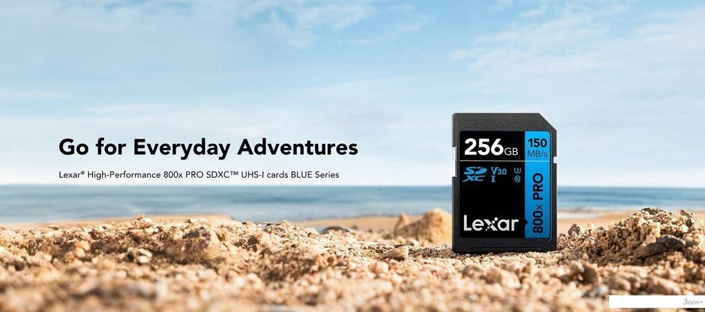 Карта памяти Lexar High-Performance 800x Pro SDXC LSD0800P256G-BNNNG 256GB