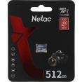 Карта памяти Netac microSDXC P500 Ultra 512GB