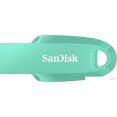 USB Flash SanDisk Ultra Curve 3.2 128GB (бирюзовый)