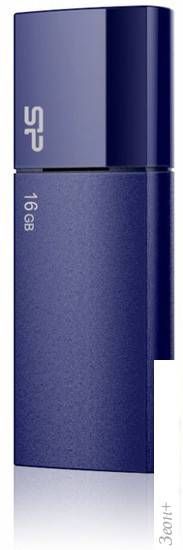 USB Flash Silicon-Power Ultima U05 16GB Blue (SP016GBUF2U05V1D)