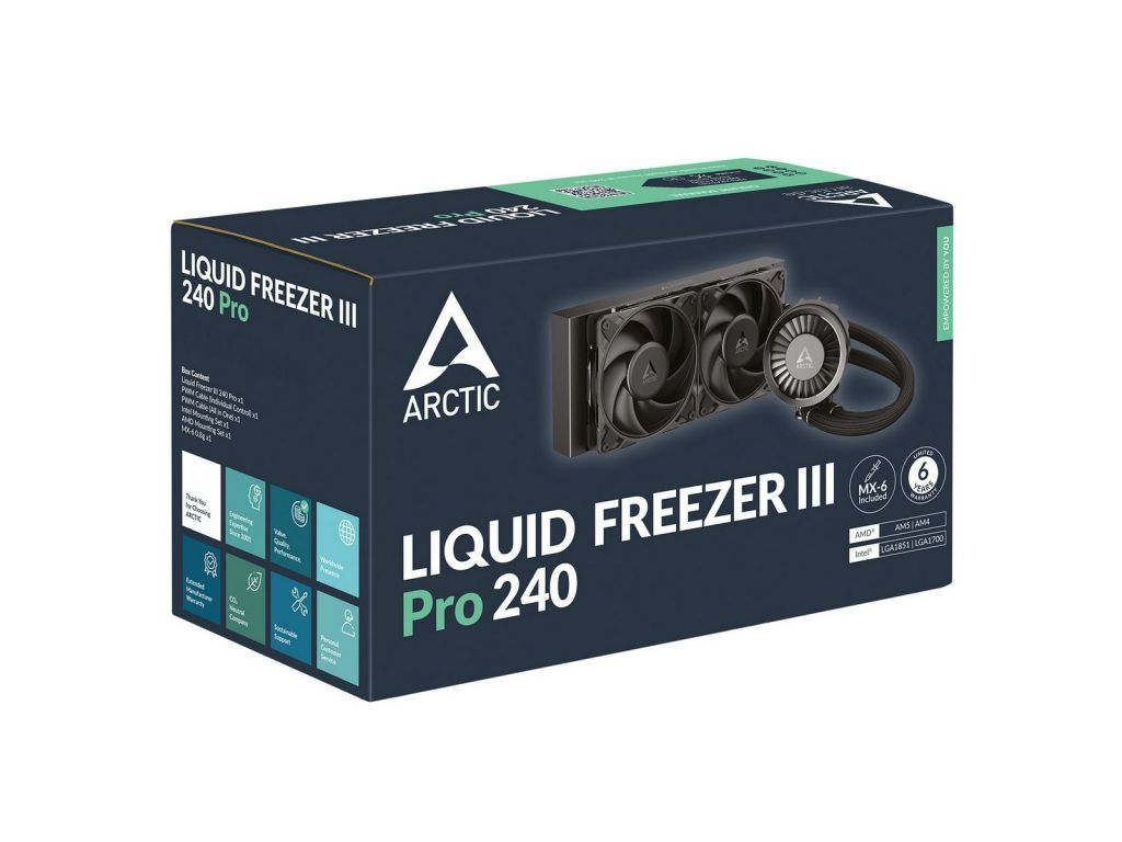 Система жидкостного охлаждения для процессора Arctic Liquid Freezer III Pro 240 ACFRE00178A