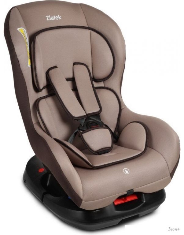 Детское автокресло Zlatek Галеон Lux KRES4007 (светло-коричневый)