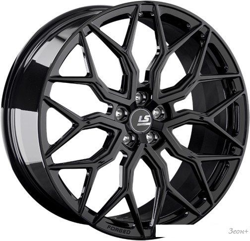 Литые диски LS FG13 21x10" 5x112мм DIA 66.6мм ET 20мм BK