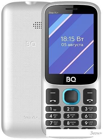 Мобильный телефон BQ-Mobile BQ-2820 Step XL+ (белый/синий)