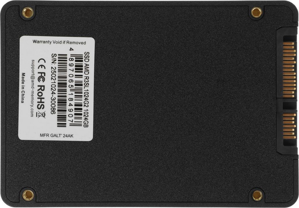 SSD AMD Radeon R3 512GB R3SL1024G2