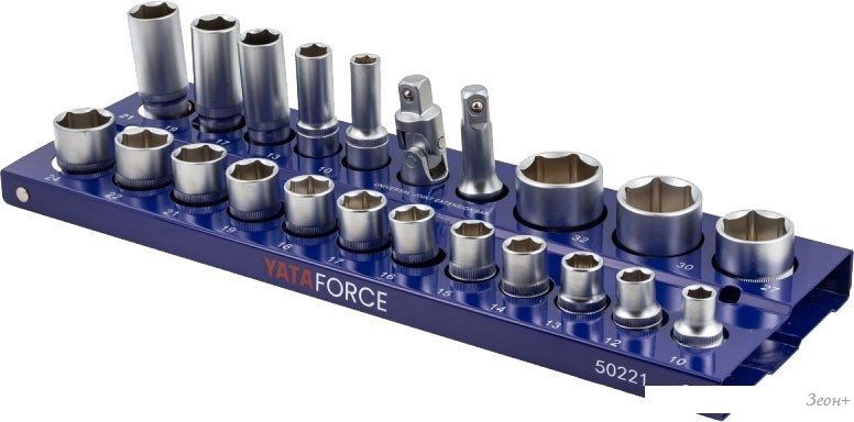 Набор головок слесарных Yataforce YF-50221 (57679)