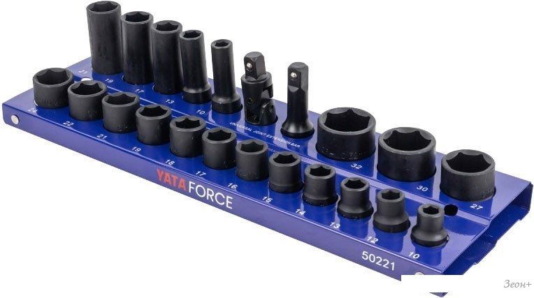Набор головок слесарных Yataforce YF-50221MPB (57680)
