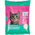 Наполнитель для туалета Pet Paws Комкующийся 10л
