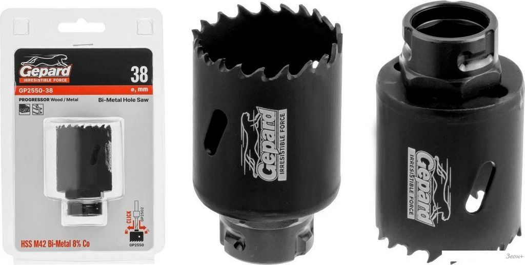 Коронка Gepard GP2550-38