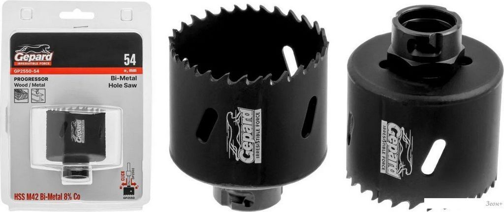 Коронка Gepard GP2550-54