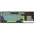 Клавиатура AULA F99 Pro (черный/серый/зеленый)