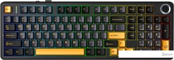 Клавиатура AULA F99 Pro (черный/оранжевый)