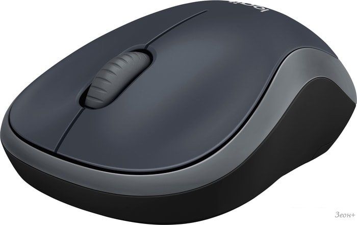 Мышь Logitech M185 (черный/серый)