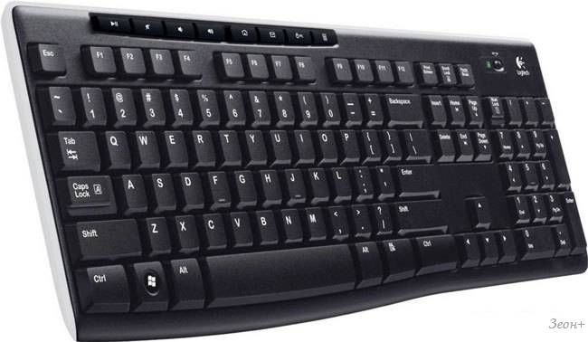 Клавиатура Logitech Wireless Keyboard K270